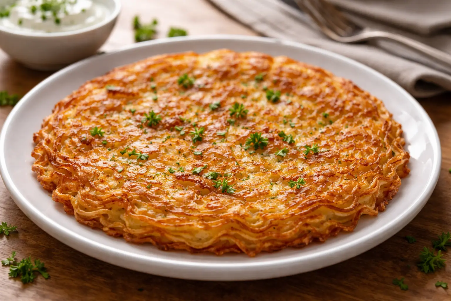 Swiss Rösti on a plate